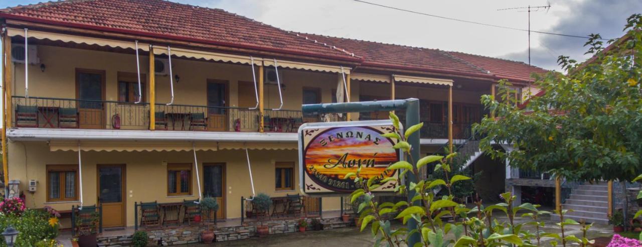 Ferienwohnung Avgi Káto Loutrákion Exterior foto